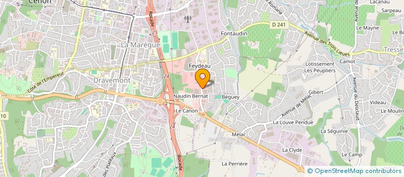 localisation de l'entreprise BIOMEDICAL FRANCE à ARTIGUES-PRES-BORDEAUX