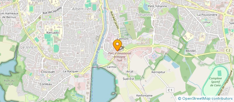 localisation de l'entreprise BIOMEDICINSURE à VANNES