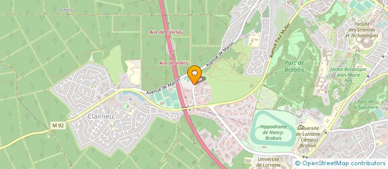 localisation de l'entreprise BIOMEDSOURCES  VILLERS-LES-NANCY