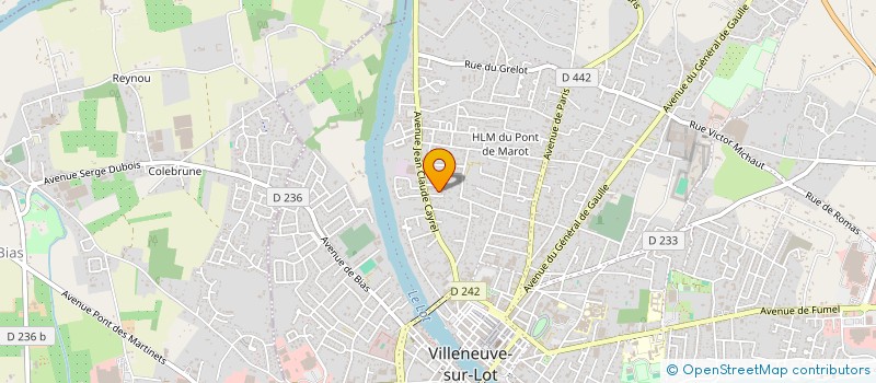localisation de l'entreprise BIOMEN VILLENEUVE à VILLENEUVE SUR LOT