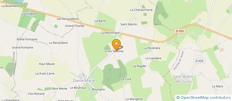 localisation de l'entreprise BIOMETHANE LA BRUYERE à ORIGNY-LE-ROUX