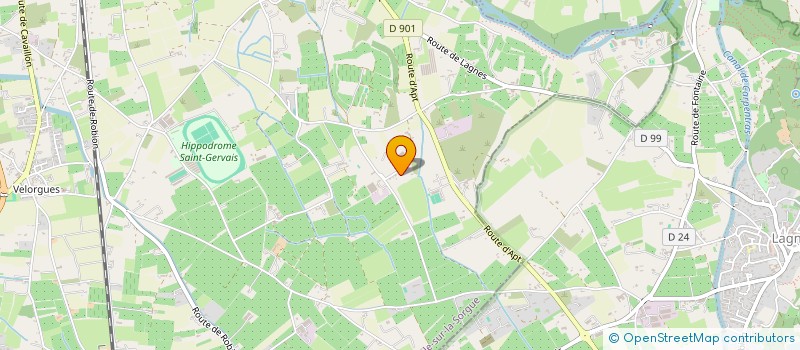 localisation de l'entreprise BIOMETIC 360 à L'ISLE-SUR-LA-SORGUE