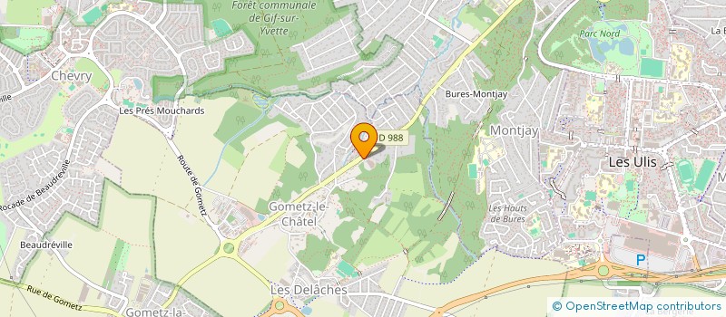 localisation de l'entreprise BIOMETRICS FRANCE à GOMETZ-LE-CHATEL