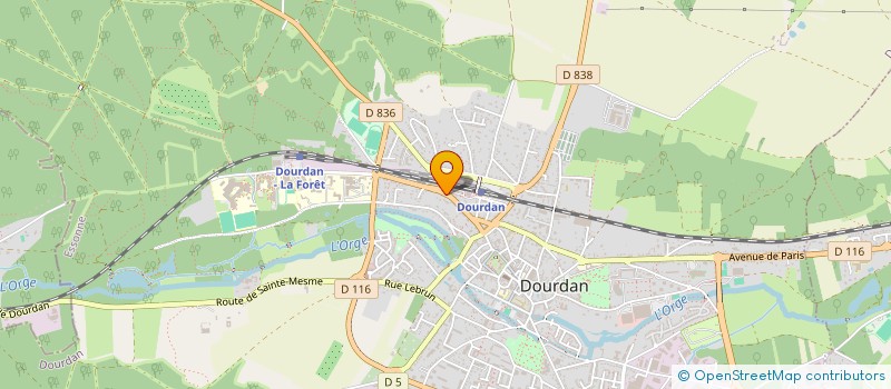 localisation de l'entreprise BIOMINSPI à DOURDAN