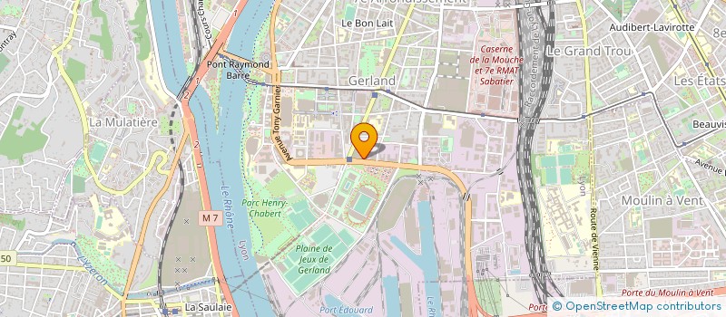 localisation de l'entreprise BIOMNIS EMPREINTES GENETIQUES à LYON