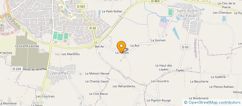 localisation de l'entreprise BIOMOBIL à CHATEAUGIRON