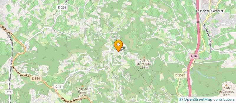 localisation de l'entreprise BIOMOTIC  LA CADIERE-D'AZUR