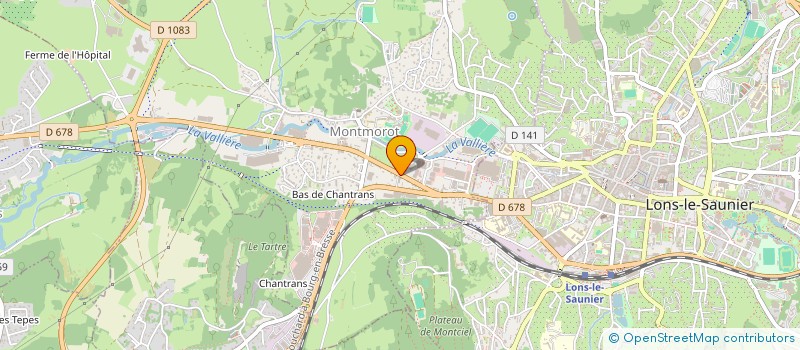 localisation de l'entreprise BIOMOTION COACHING  MONTMOROT