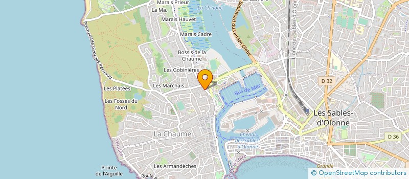 localisation de l'entreprise BIONALO à LES SABLES D'OLONNE