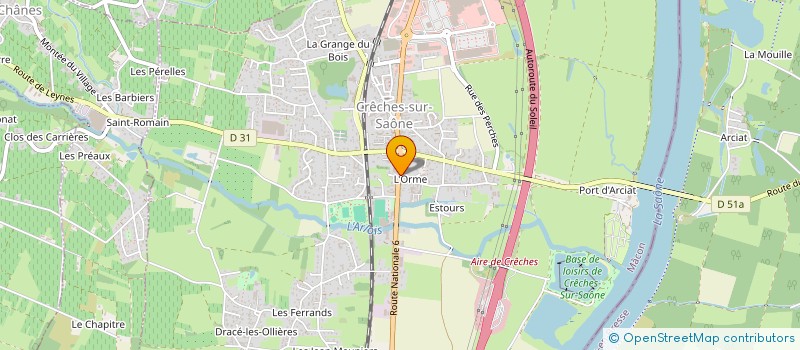 localisation de l'entreprise BIONAOS  VINZELLES