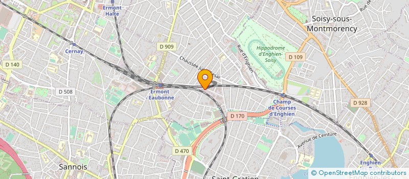 localisation de l'entreprise BIONAT ENERGIES à EAUBONNE