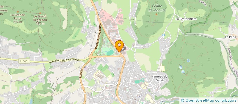 localisation de l'entreprise BIONAUTE à VOIRON