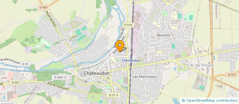 localisation de l'entreprise BIONDA CHARLES ET COMPAGNIE à CHATEAUDUN