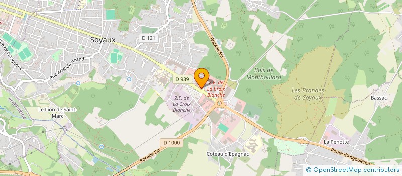 localisation de l'entreprise BIONEDIS à SOYAUX