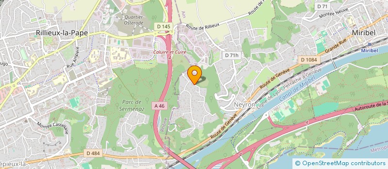 localisation de l'entreprise BIONET SOLUTIONS  NEYRON