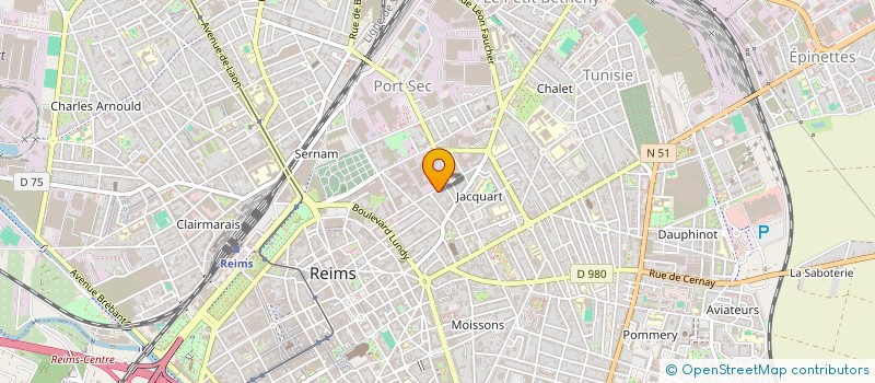 localisation de l'entreprise BIONETT  REIMS