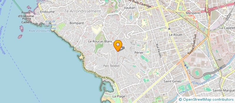 localisation de l'entreprise BIONEXUS INTERNATIONAL à MARSEILLE