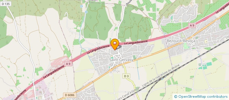 localisation de l'entreprise BIONHOMME  SAINT-GERVASY