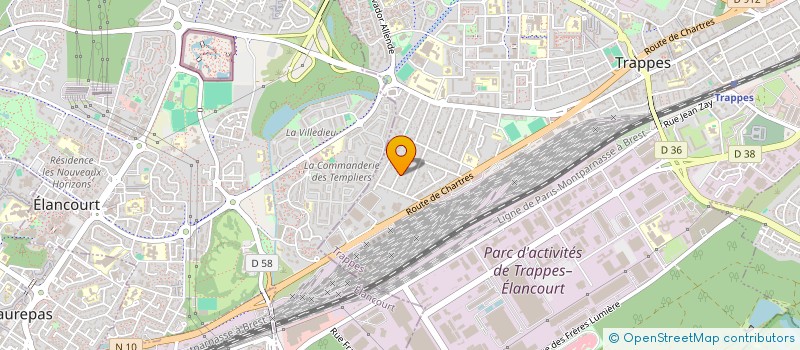 localisation de l'entreprise BIONI HIGH PRODUCTION à TRAPPES