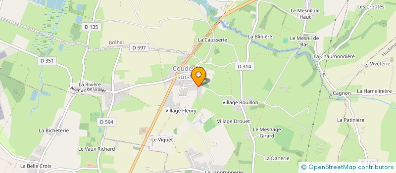 localisation de l'entreprise BIONORM  BREHAL