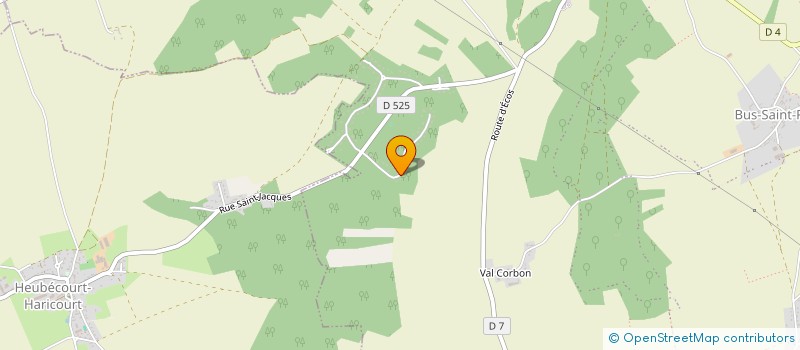 localisation de l'entreprise BIOOOS  VEXIN-SUR-EPTE