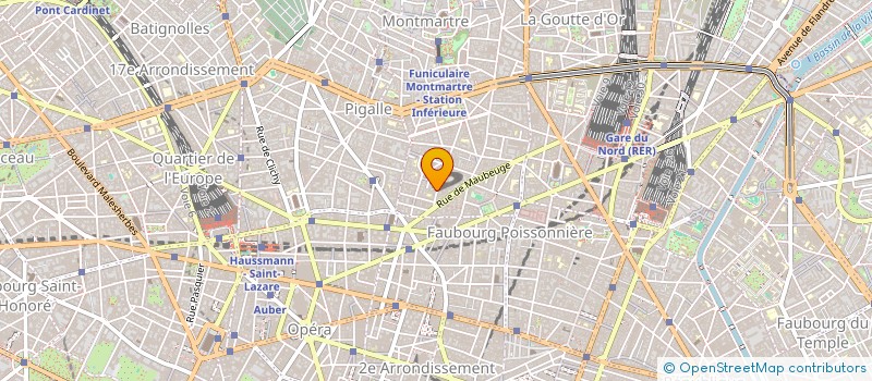 localisation de l'entreprise BIOP CHALOM à PARIS