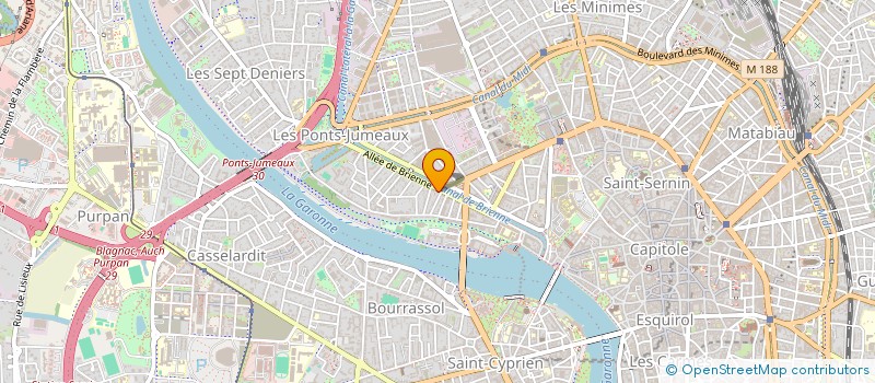 localisation de l'entreprise BIOPACE à TOULOUSE