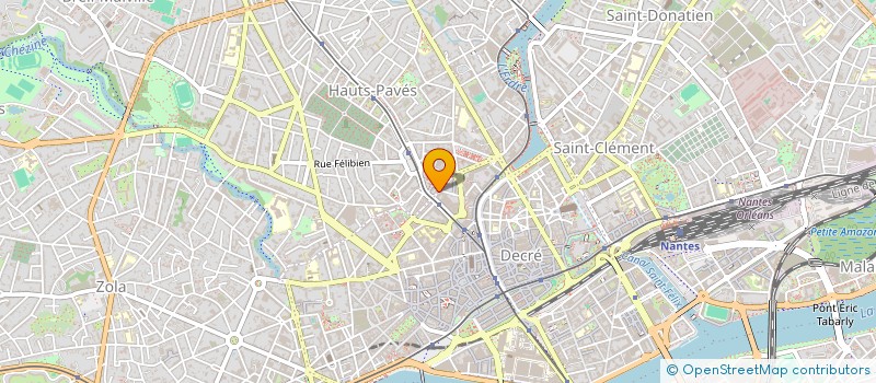 localisation de l'entreprise BIOPAD à NANTES