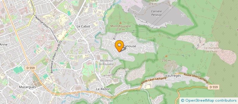 localisation de l'entreprise BIOPARTNERS à MARSEILLE