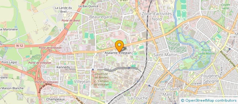 localisation de l'entreprise BIOPBANK  RENNES