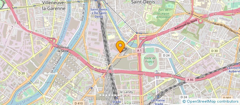 localisation de l'entreprise BIOPHARM à SAINT-DENIS