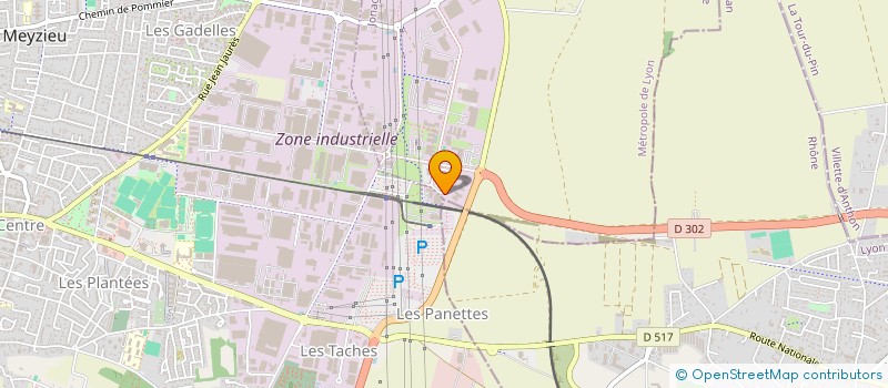 localisation de l'entreprise BIOPHARMA ENGINEERING  JONAGE