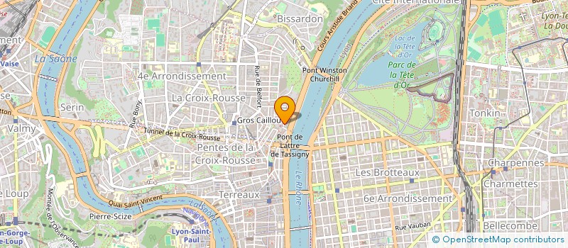 localisation de l'entreprise BIOPHILAB  LYON