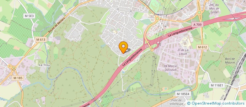 localisation de l'entreprise BIOPHILEUS  SAINT-JEAN-DE-VEDAS