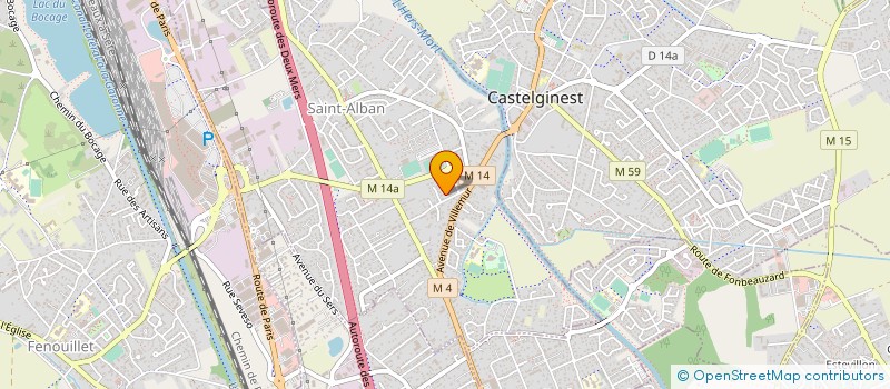 localisation de l'entreprise BIOPHOTON à SAINT-ALBAN