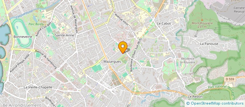 localisation de l'entreprise BIOPHY à MARSEILLE