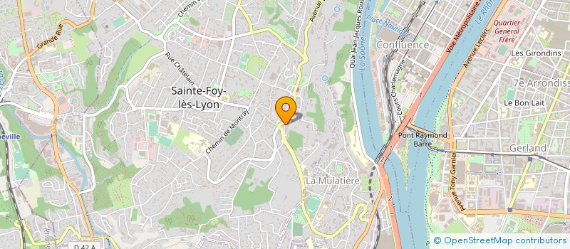 localisation de l'entreprise BIOPLAISIR SAINTE-FOY-LES-LYON  SAINTE-FOY-LES-LYON