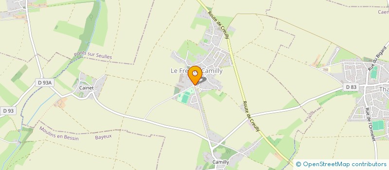 localisation de l'entreprise BIOPLAST FRANCE  LE FRESNE-CAMILLY