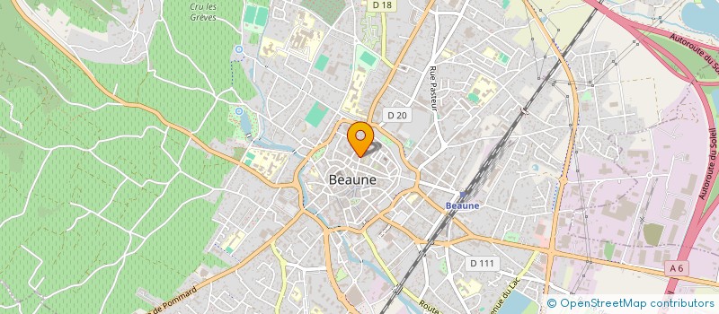 localisation de l'entreprise BIOPRESTATERRE à BEAUNE