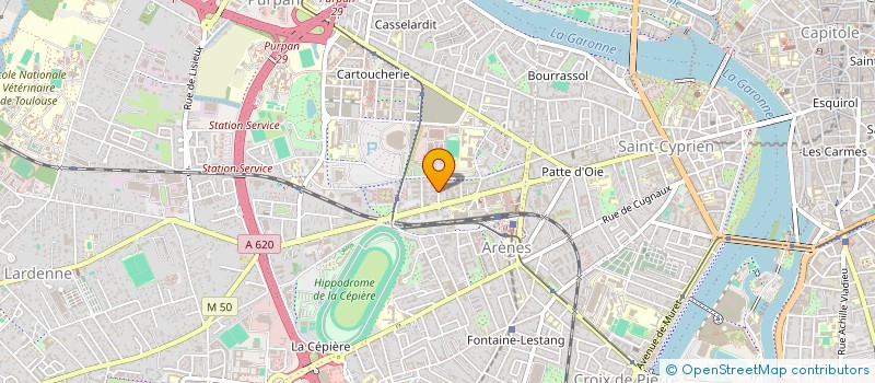 localisation de l'entreprise BIOPREVANS  TOULOUSE