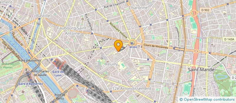 localisation de l'entreprise BIOPRO  PARIS