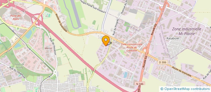 localisation de l'entreprise BIOPROTEC GROUP  SAINT-PRIEST