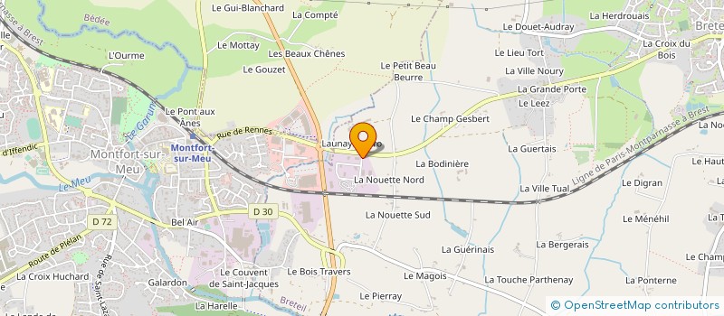 localisation de l'entreprise BIOPROTECT à BRETEIL