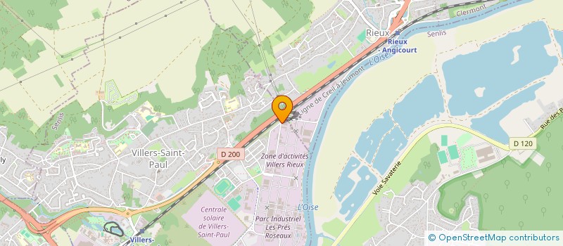 localisation de l'entreprise BIOPROTECT FRANCE  VILLERS-SAINT-PAUL