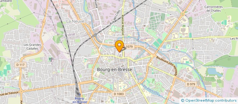 localisation de l'entreprise BIOPTEAM à BOURG-EN-BRESSE