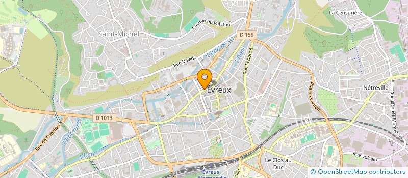 localisation de l'entreprise BIOPTIC à EVREUX