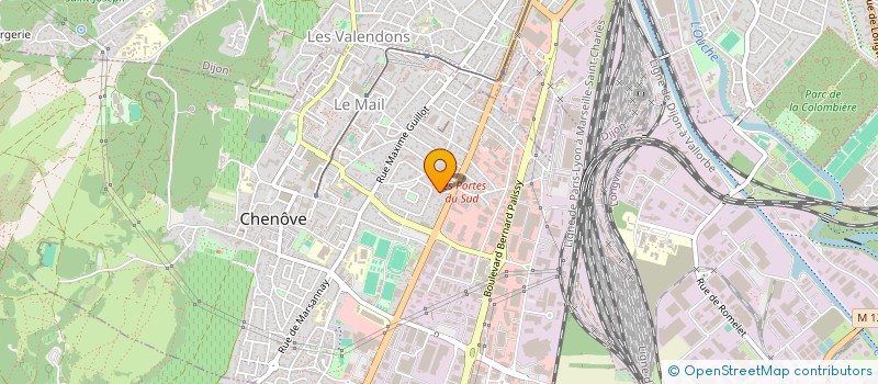 localisation de l'entreprise BIOQUALEXPERT  CHENOVE