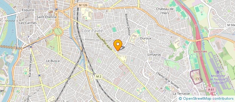 localisation de l'entreprise BIORAR CONSULTING  TOULOUSE