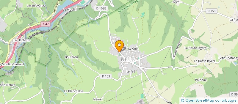 localisation de l'entreprise BIOREISE  BEAUVALLON