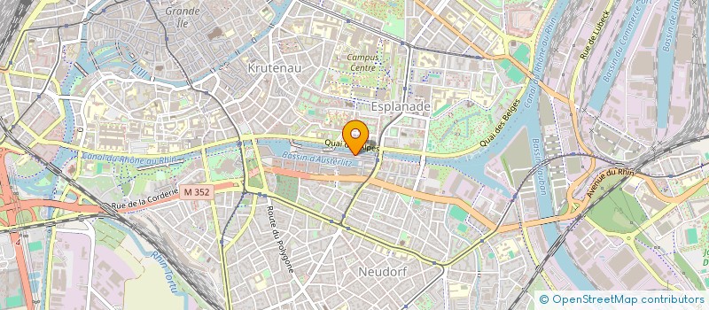 localisation de l'entreprise BIORENGAZ à STRASBOURG